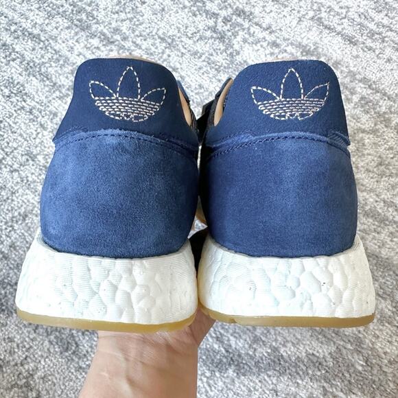 New adidas x END. x Bodega x Iniki Runner 2017 Blue Denim Patchwork Size 9 - Picture 7 of 13